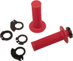 MOOSE RACING Lock-On Grips - Red/Gold B36MRR-D