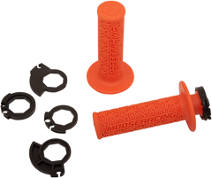 MOOSE RACING Lock-On Grips - Orange/Black B36MRO-B