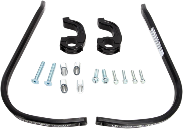 MOOSE RACING Handguards - Contour - 1-1/8" - Black 50-5214B