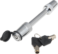 TRIMAX T2 Receiver Lock with Key - 1/2" Chrome Finish