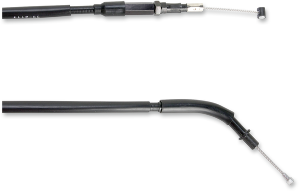 MOOSE RACING Black Vinyl Clutch Cable - Part Number 45-2112 for Yamaha