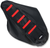 MOOSE RACING Ribbed Seat Cover - Black with Red Ribs - Honda CRF45017