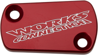 WORKS CONNECTION Clutch Cover - Red 21-151