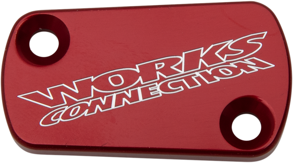 WORKS CONNECTION Clutch Cover - Red 21-151