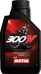 MOTUL 104137 300V Offroad 4T Competition Synthetic Oil 15W60 - 1 Liter