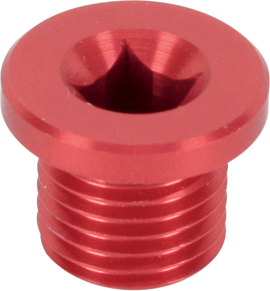 MOOSE RACING Magnetic Drain Plug - Red - Husqvarna DP127