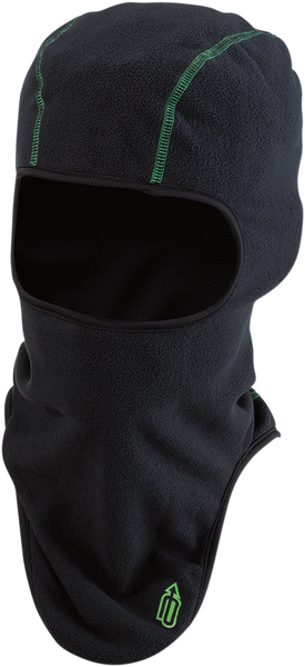 ARCTIVA Balaclava Fleece - Black/Green - Small/Medium 2503-0363