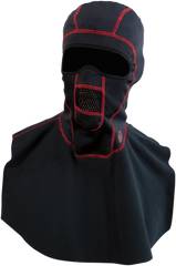 ARCTIVA Windshield? Balaclava with Dickie - Black/Red - Small/Medium (Part Number: 2503-0368)