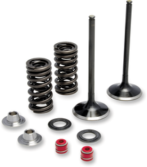 MOOSE RACING Intake Valve Kit M30-31500 - Black Diamond Stainless Steel