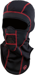 ARCTIVA Balaclava WindShield? - Black/Red - Small/Medium 2503-0372