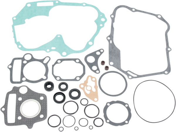 MOOSE RACING Motor Gasket Kit with Oil Seal - Part Number 811209MSE for Honda