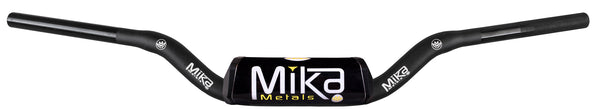 MIKA METALS Handlebar Raw Series 1 1/8" Cr Low Bend Black MK-RA-CL-BLACK