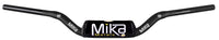 MIKA METALS Handlebar Raw Series 1 1/8" Rc Bend Black - MK-RA-RC-BLACK