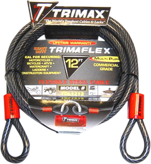 TRIMAX Cable Lock - 12' TDL1212 for Ultimate Security