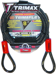 TRIMAX 8' Cable Lock TDL815 - Secure Your Valuables