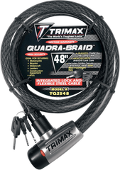 TRIMAX Quad Braid Lock - 48" TQ2548 for Ultimate Security