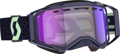 SCOTT Prospect Snwcrss Ls Goggle - Dark Purple/Mint Green Blue Chrome (Part No: 278603-7696307)