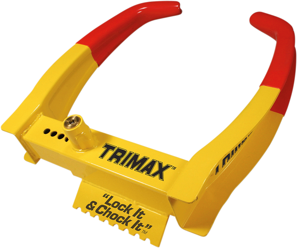 TRIMAX Universal Chock Lock TCL75 - Secure Your Motorcycle, Trailer, or ATV