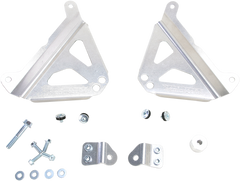 WORKS CONNECTION Radiator Brace Set - Silver - Yamaha 18-279