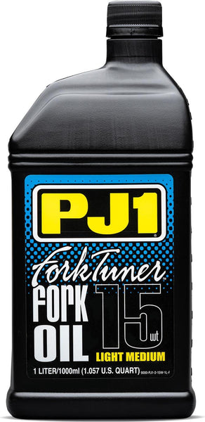 PJ1 Fork Tuner Oil 15W - 1 Liter - High Viscosity Performance