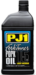 PJ1 Fork Tuner Oil 15W - 1 Liter - High Viscosity Performance