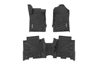 Rough Country | Floor Mats | Front & Rear | Ford Bronco 4WD (2021-2026) | FF-51602