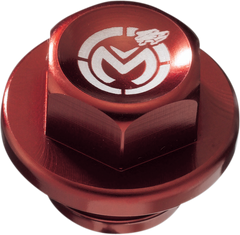 MOOSE RACING DP117 Magnetic Float Bowl Drain Plug - Red