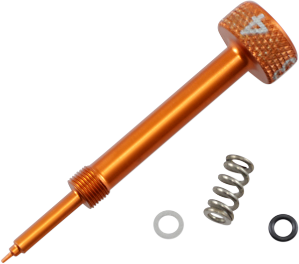 MOOSE RACING Fuel Mixture Screw by Zip-Ty - Orange FMS01-OR