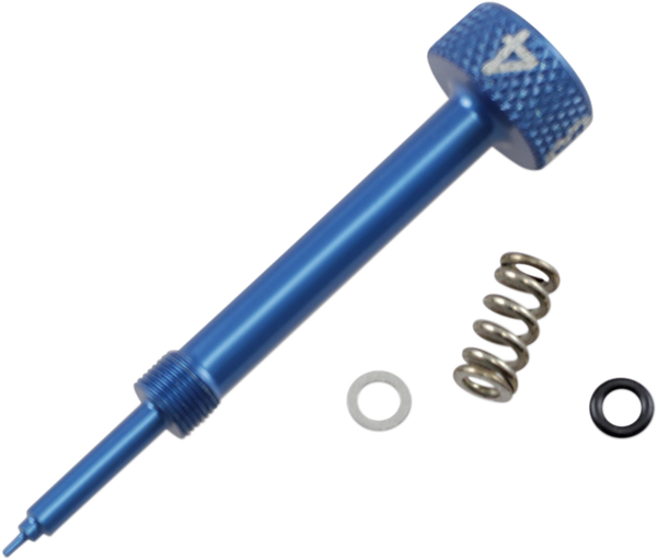 MOOSE RACING Fuel Mixture Screw by Zip-Ty - Blue FMS01-BL