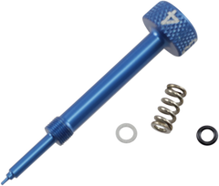 MOOSE RACING Fuel Mixture Screw by Zip-Ty - Blue FMS01-BL