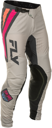 FLY RACING Lite Vice Pants Light Grey/Pink/Coral - Part Number 378-73430