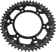 MOOSE RACING Dual Sprocket - Black - 49 Tooth - Part Number 1210-210-49-10X