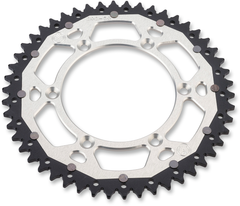 MOOSE RACING Dual Sprocket - Silver - 49 Tooth 1210-210-49-11X