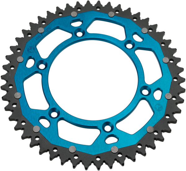 MOOSE RACING Dual Sprocket - Blue - 48 Tooth 1210-251-48-12X