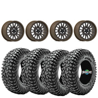 Valor Offroad V14 Root Beer on Obor Roc Scraper | 5/4.5 Xpedition Ranger 1500XD RZR Pro R