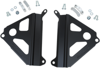 WORKS CONNECTION Radiator Brace Set - Black - Part Number 18-B280 for Yamaha