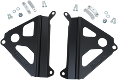 WORKS CONNECTION Radiator Brace Set - Black - Part Number 18-B280 for Yamaha