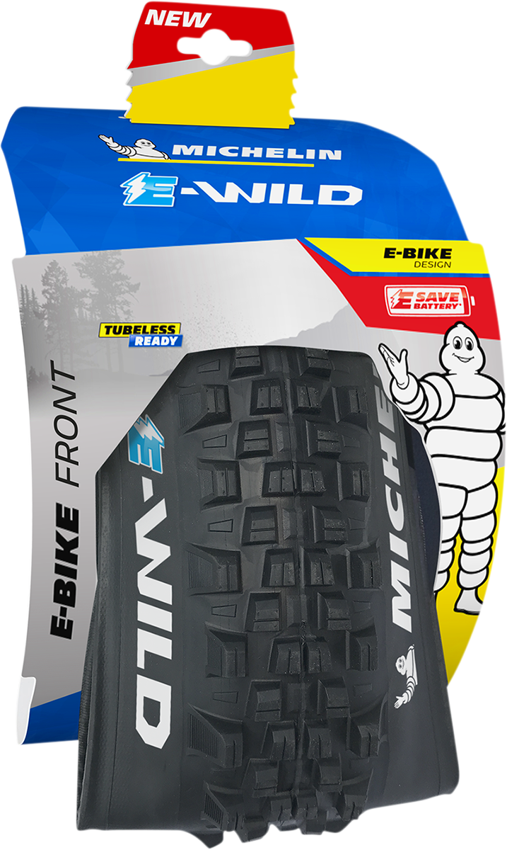 MICHELIN E-Wild Tire - 27.5 x 2.60 - Front - Part Number 42367