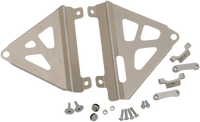 WORKS CONNECTION Radiator Brace Set - Silver - Honda 18-709