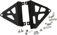 WORKS CONNECTION Radiator Brace Set - Black - Part Number 18-B709 for Honda