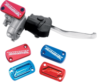 WORKS CONNECTION Brake Cover - Billet - Red 21-005