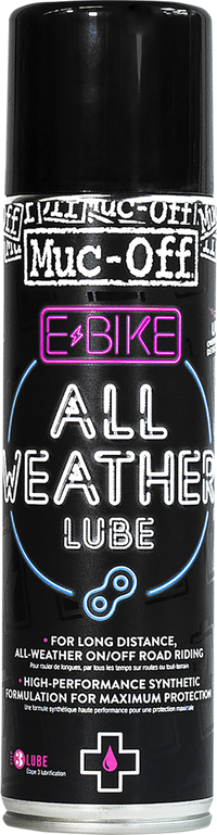 MUC-OFF USA E-Bike All-Weather Lube - 8.4 fl oz - Part 20283US