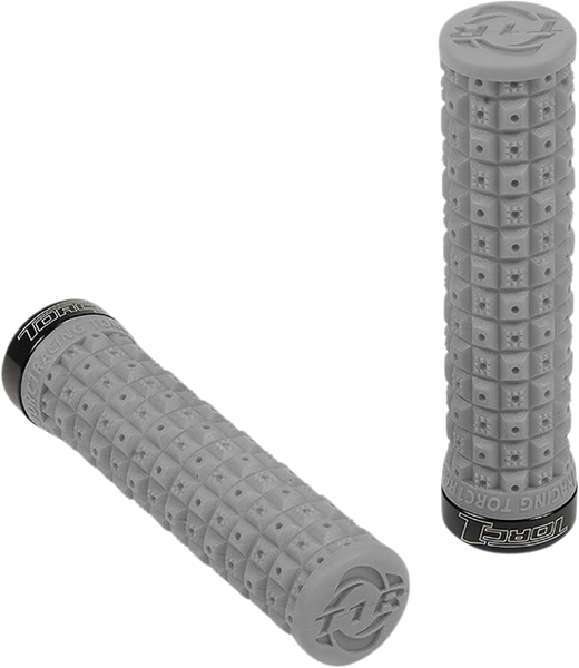 TORC1 Grips - Defy - Lock-On - Soft Gray/Black 2750-0702