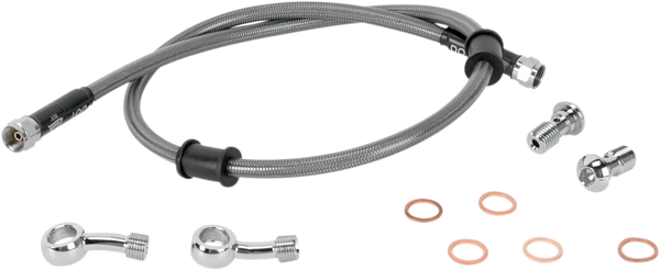 MOOSE RACING Stainless Steel Rear Brake Line - KLR 650 KAW-6031R