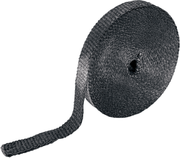 MOOSE RACING Exhaust Wrap - Black - 1" x 50' - Part 501-1000