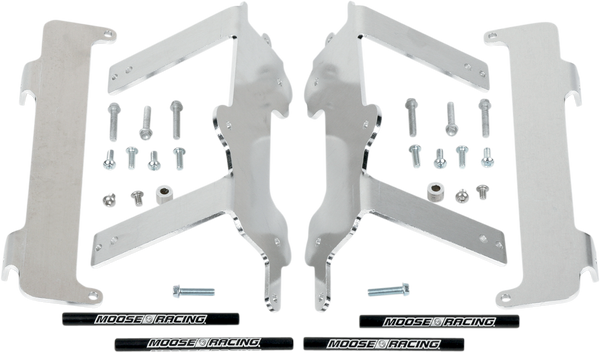 MOOSE RACING Radiator Braces - Silver - Yamaha 11-150