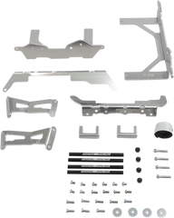 MOOSE RACING Radiator Braces - Silver - Part Number 11-8018 for Kawasaki