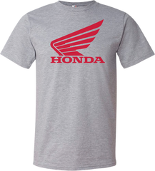 HONDA APPAREL Honda Wing T-Shirt - Heather Gray - XL NP21S-M1820-XL