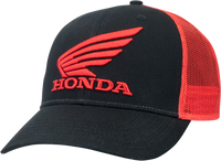 HONDA APPAREL Honda Classic Hat - Black/Red NP21A-H1825