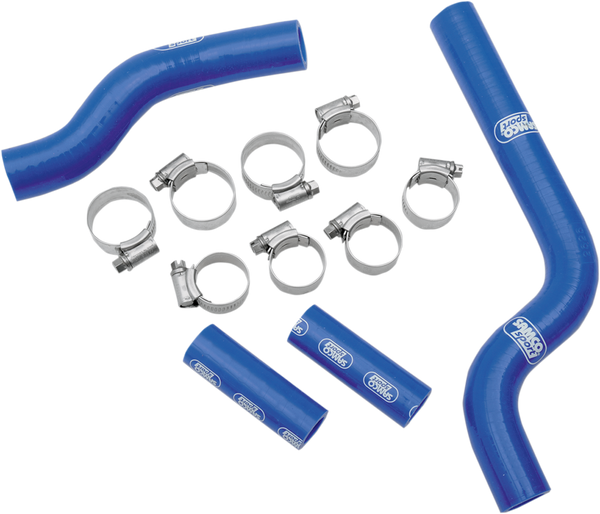 MOOSE RACING Race Fit Radiator Hose Kit - Blue - Yamaha MBU-YAM-24-BL